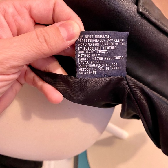 BLACK LEATHER JACKET BUTTERY SOFT COAT SLIM FIT JACKET SIZE MEDIUM ZIP UP - Picture 7 of 16